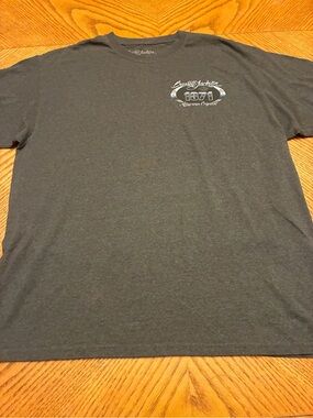 Barrett Jackson’s Men's Gray XL Tee American Original Shelby Mustang GT350